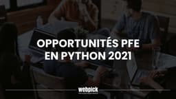 Opportunités PFE Python – 2021
